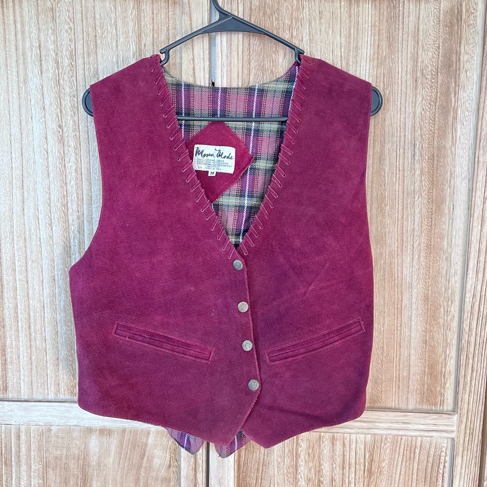 Mona Mode Vintage Leather Vest